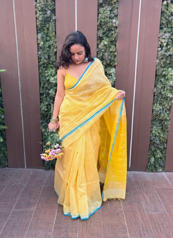 Peeli Dhoop - Handwoven Yellow