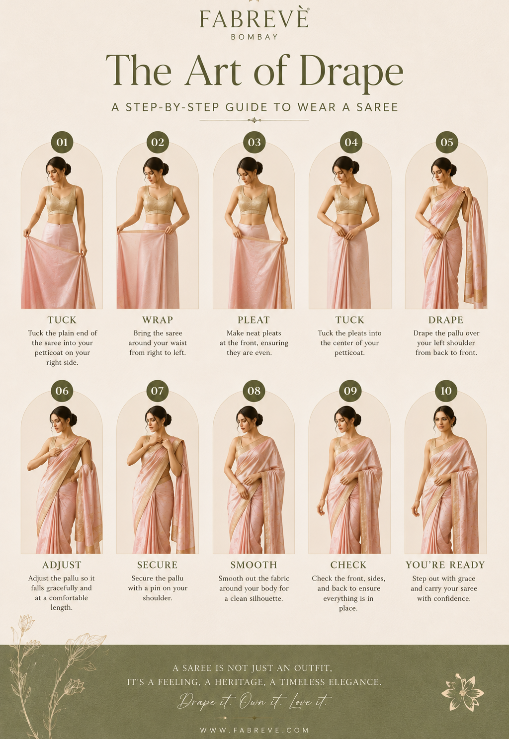 How to Drape a Saree: A Step-by-Step Styling Guide