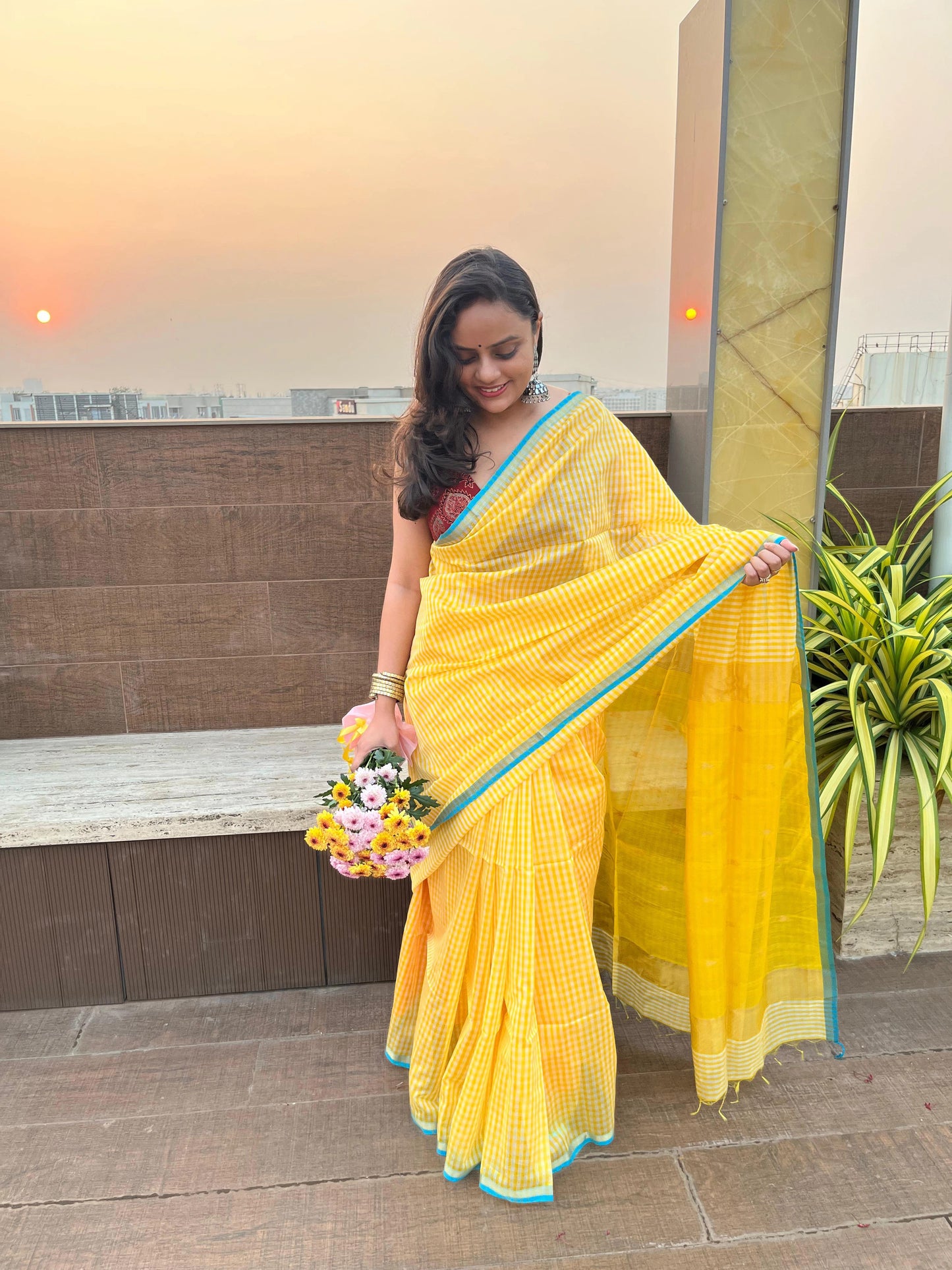 Peeli Dhoop - Handwoven Yellow