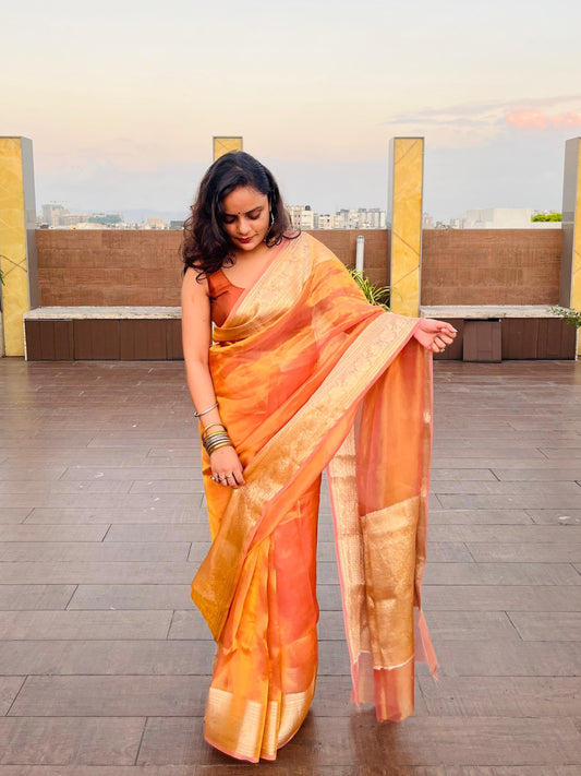 Saanjh- The Sunset Orange
