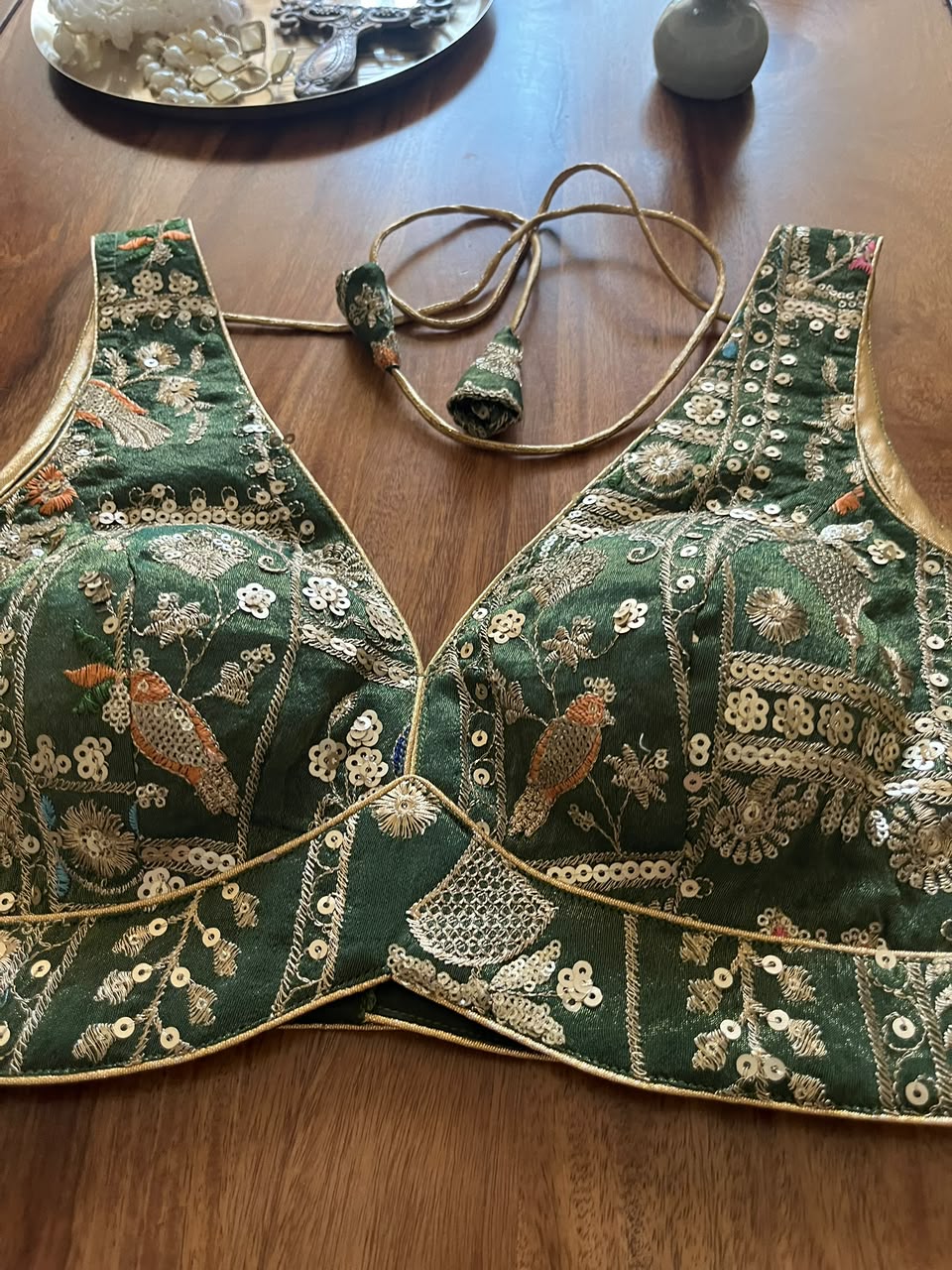 Mayura - Silk Embroidered blouse