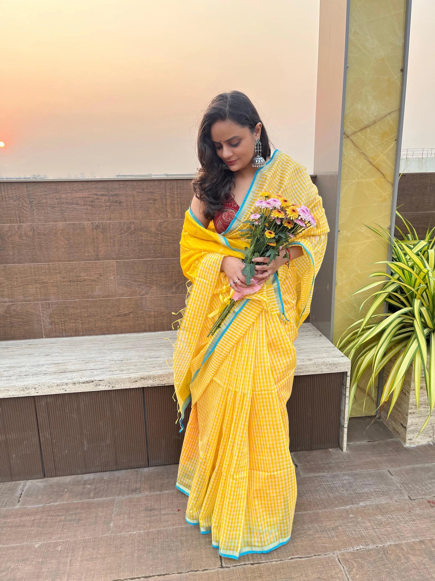 Peeli Dhoop - Handwoven Yellow