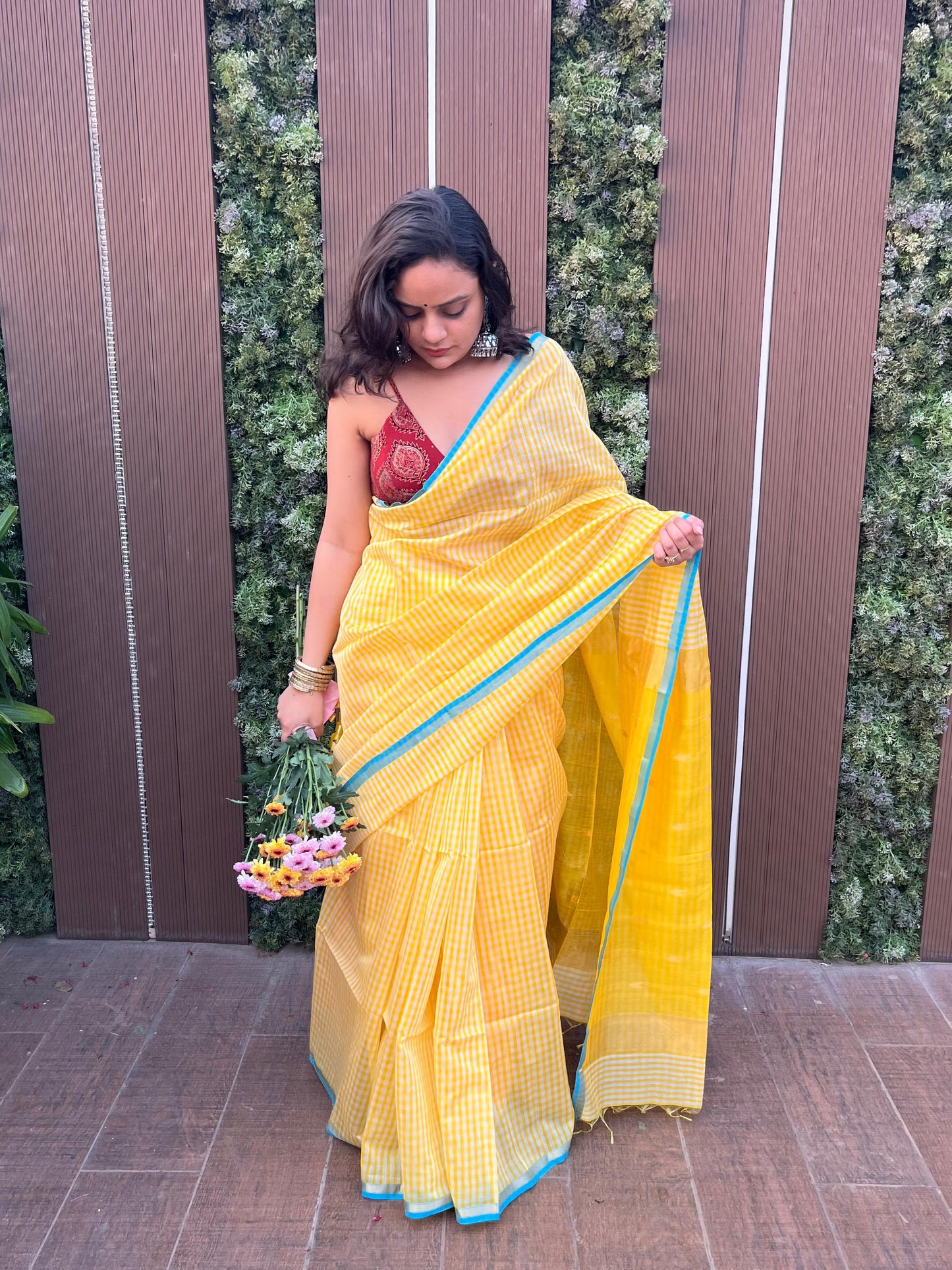 Peeli Dhoop - Handwoven Yellow